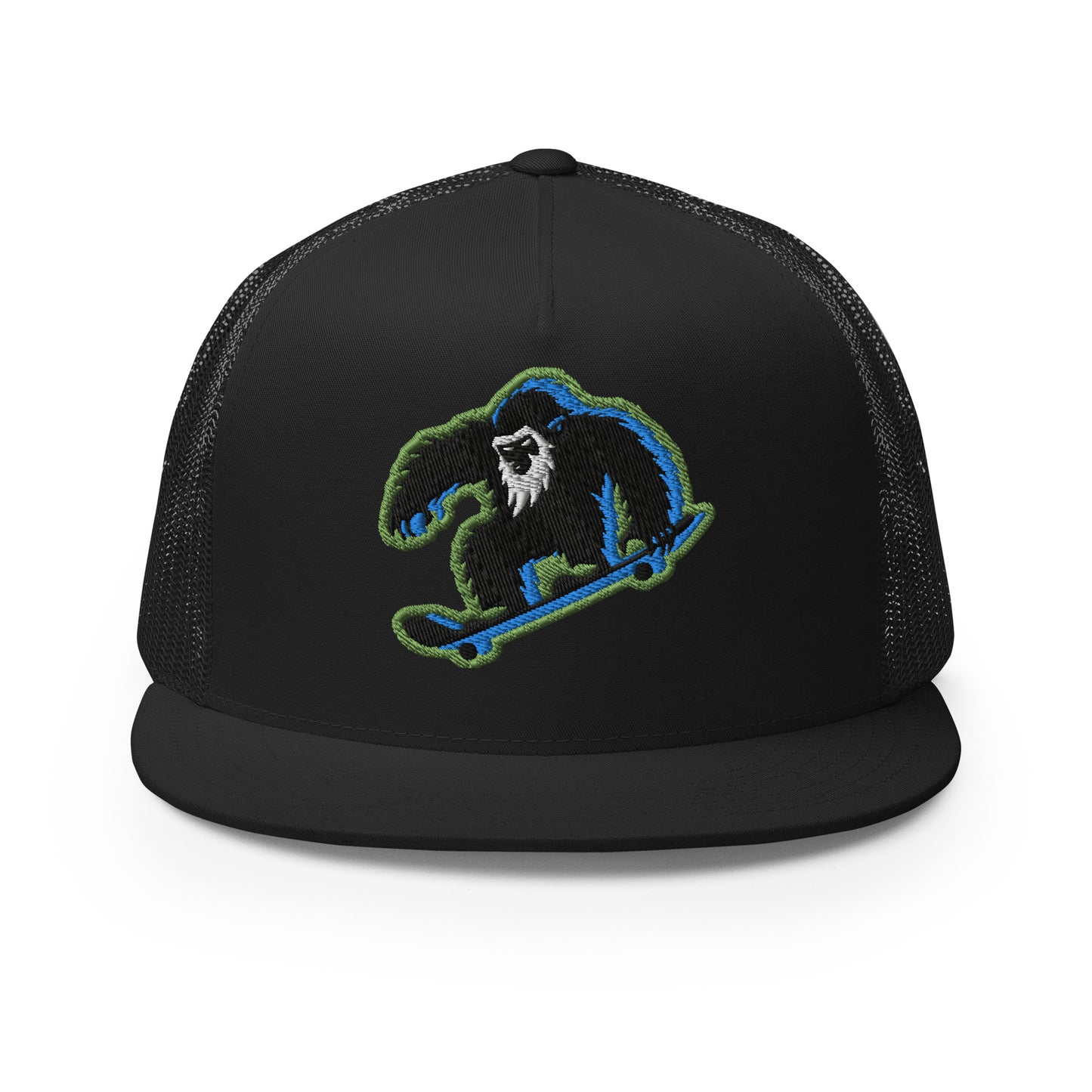 Sasquatch Skater Trucker Cap