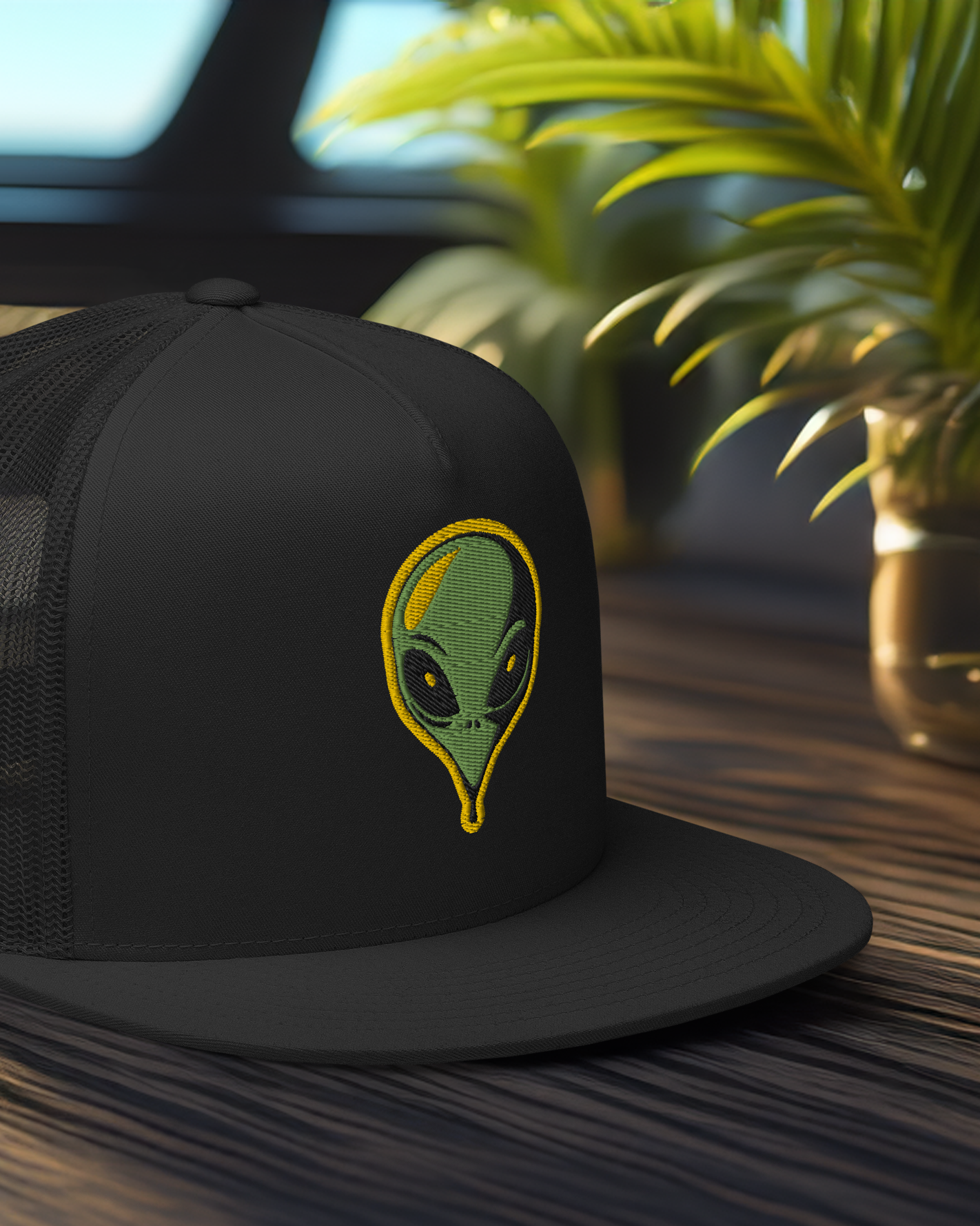 Alien Encounter Trucker Cap
