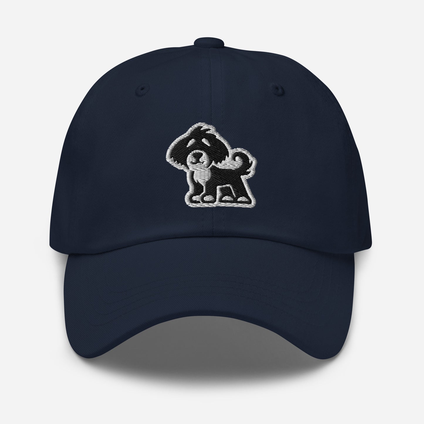 Cavapoo Dad Hat in Black and White