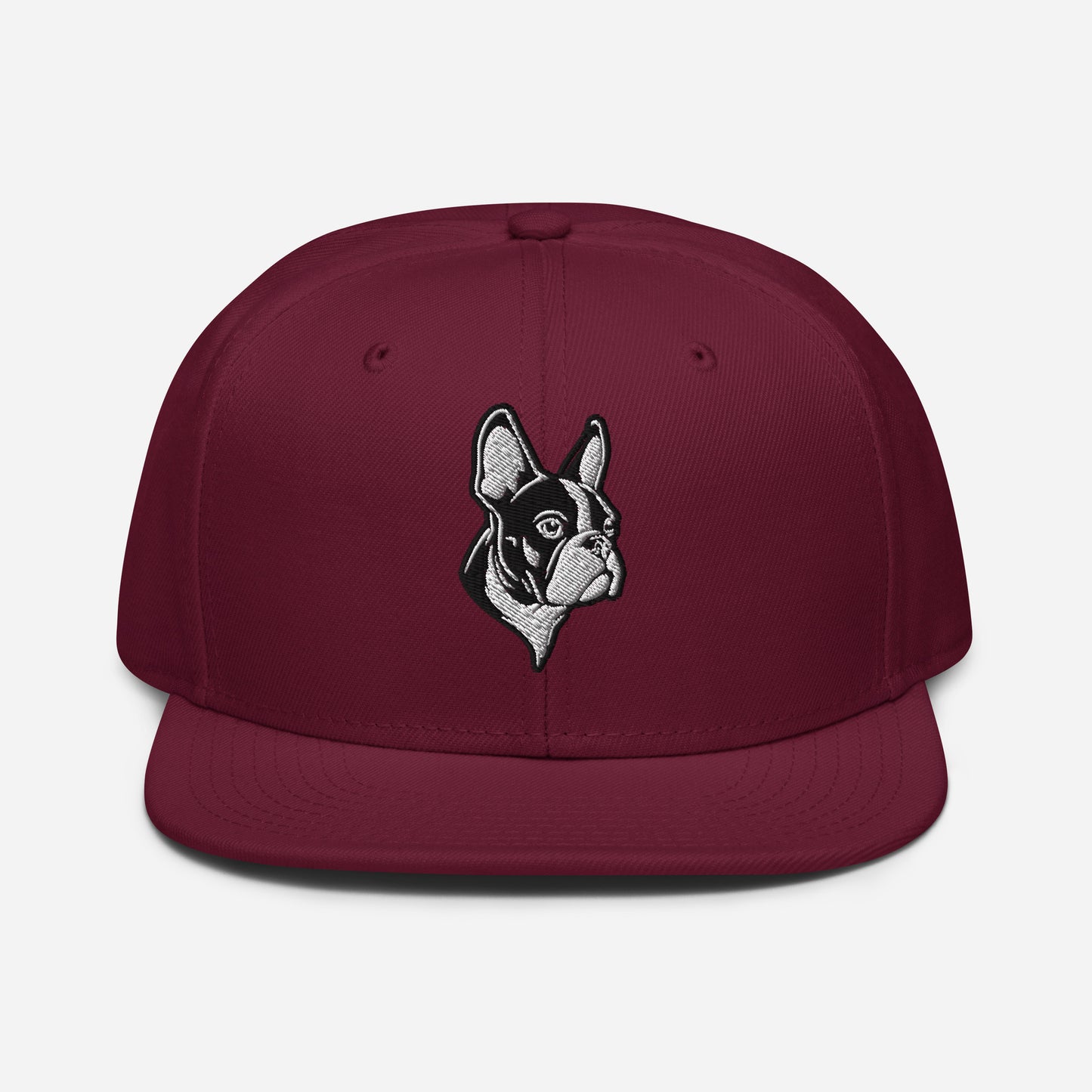 Boston Terrier Snapback Hat
