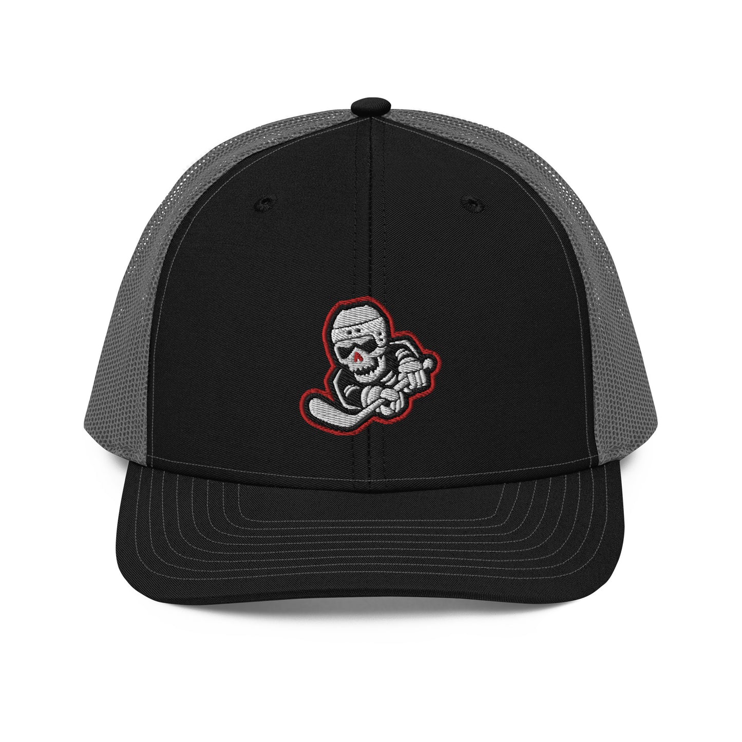 Skeleton Striker Premium Curved Brim Trucker Cap