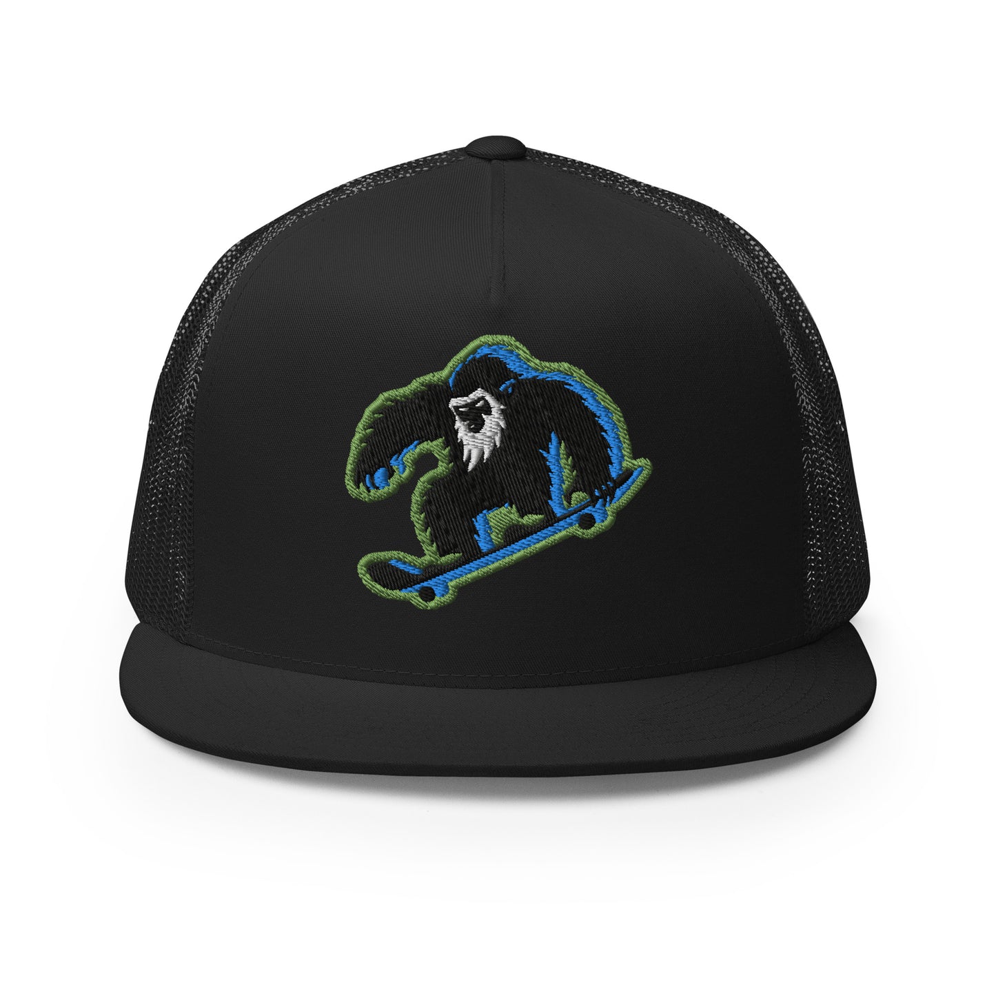 Sasquatch Skater Trucker Cap