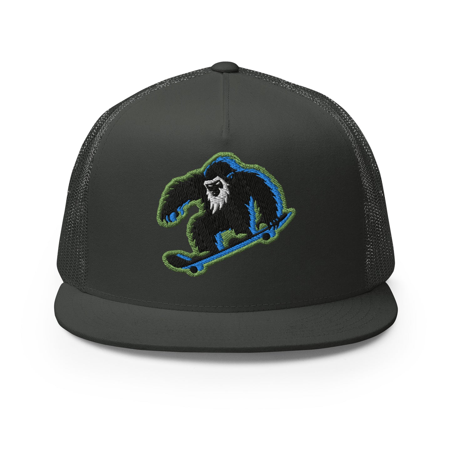 Sasquatch Skater Trucker Cap