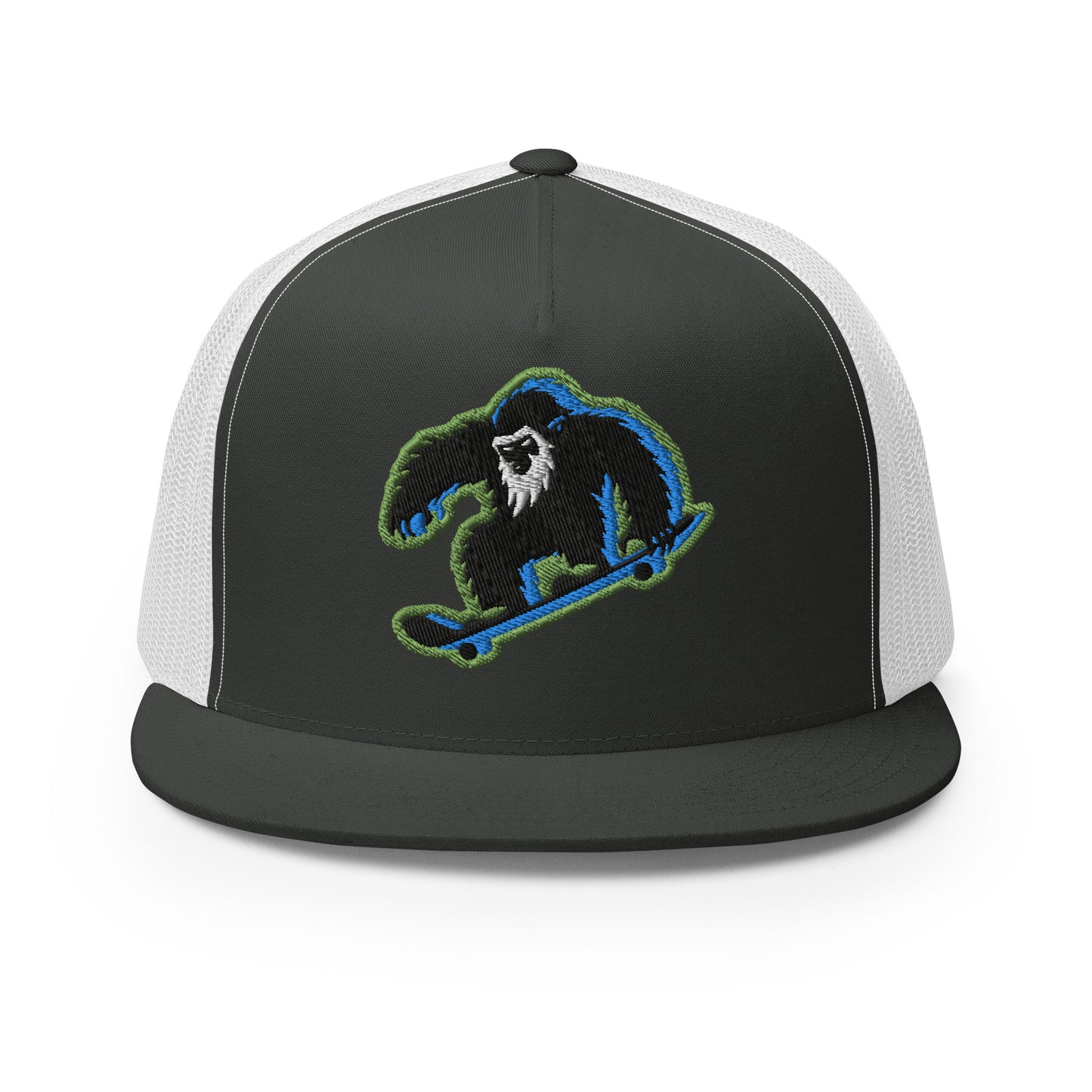 Sasquatch Skater Trucker Cap