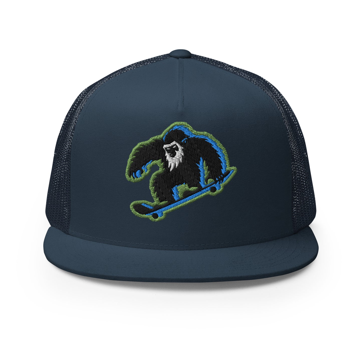 Sasquatch Skater Trucker Cap