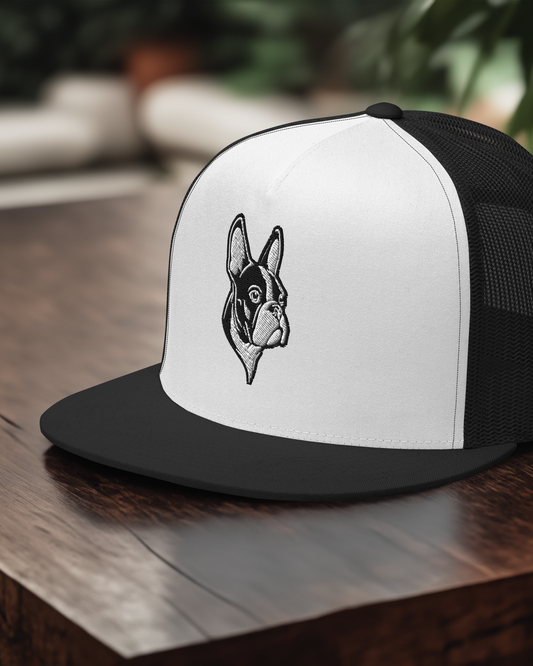 Boston Terrier Trucker Cap