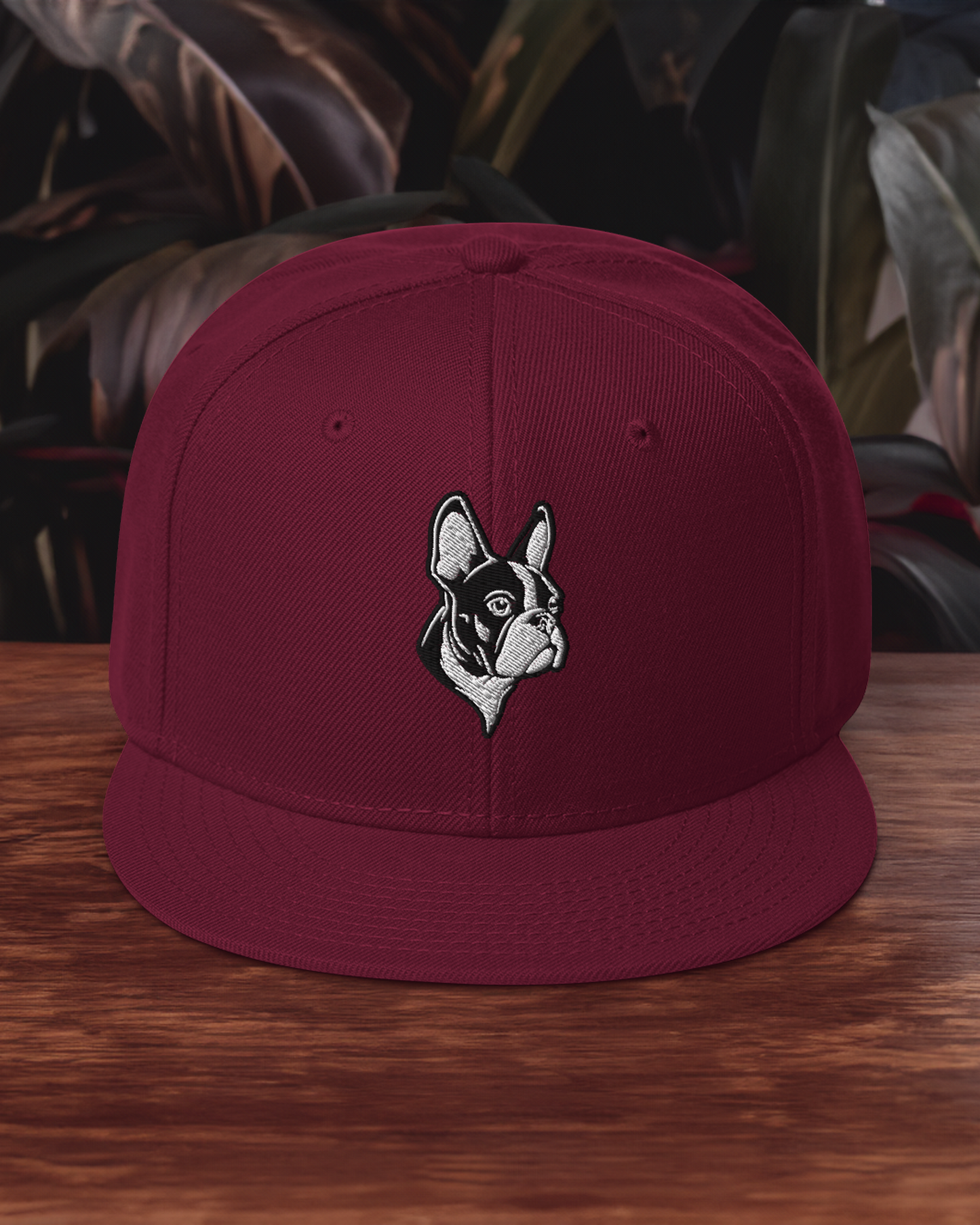 Boston Terrier Snapback Hat