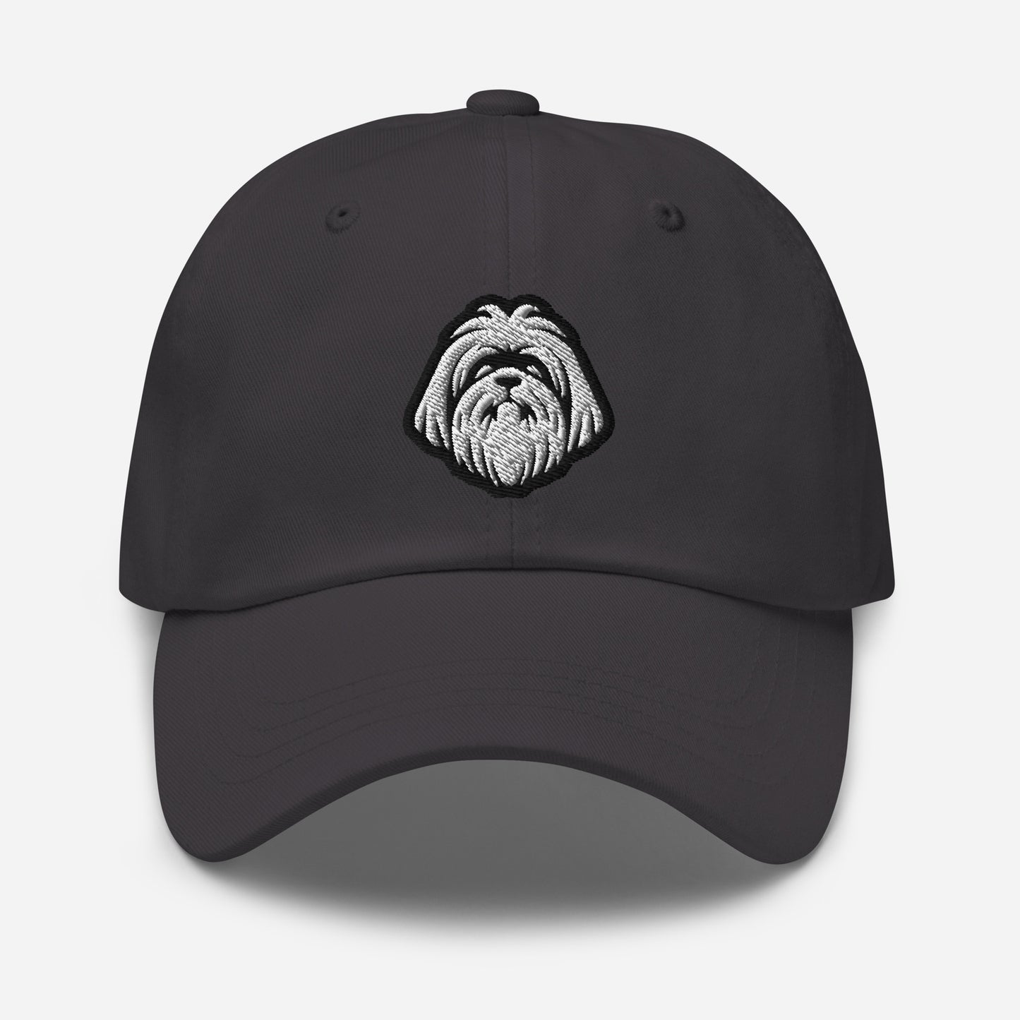 Shih Tzu Dad Hat in Black and White