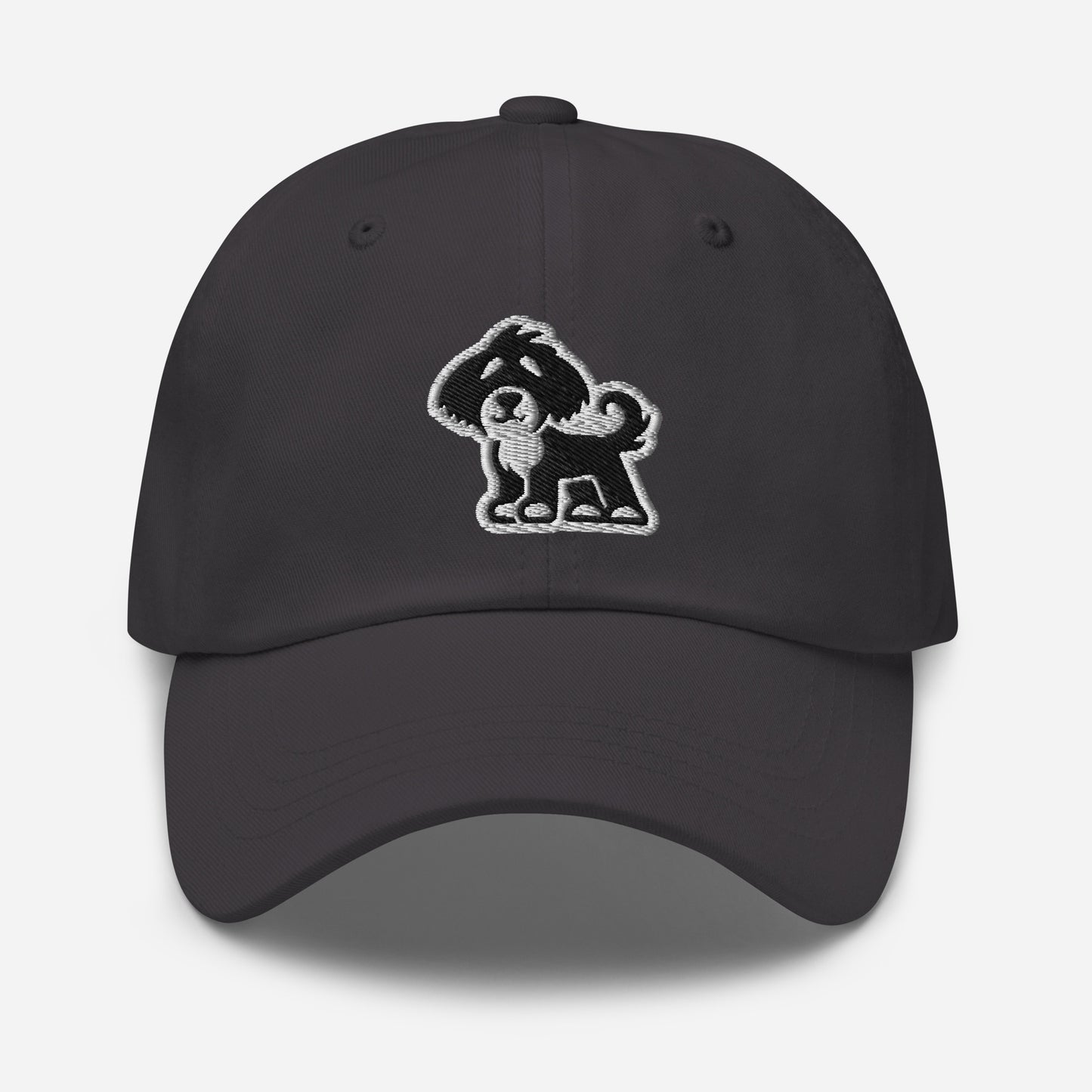 Cavapoo Dad Hat in Black and White