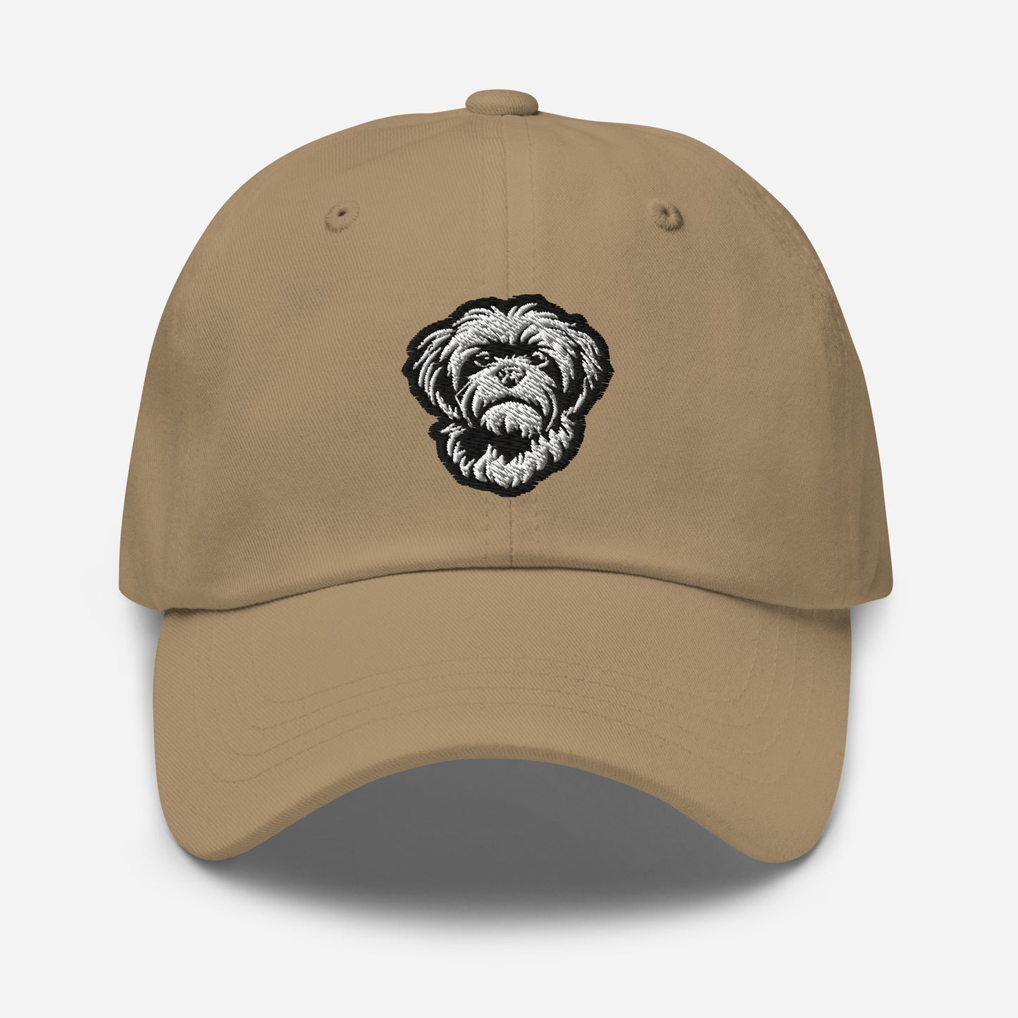 Shih Tzu Dad Hat in Black and White