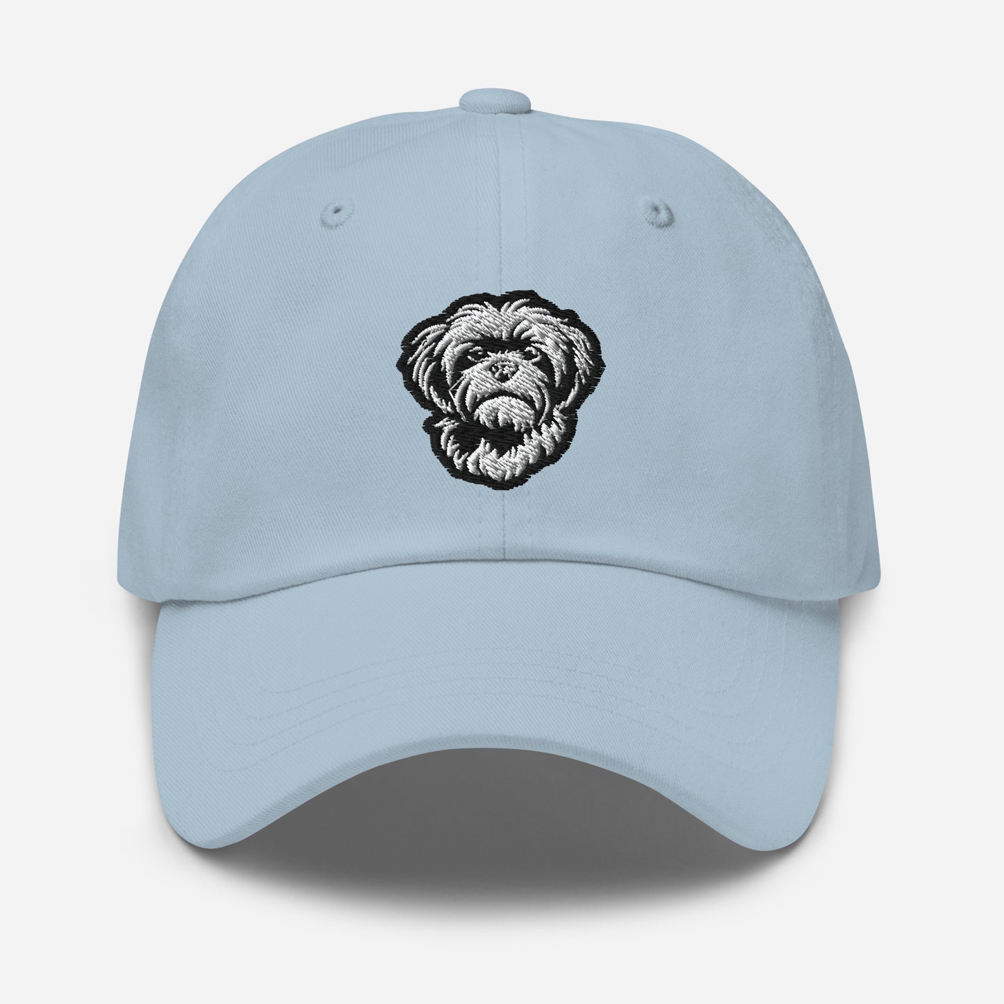 Shih Tzu Dad Hat in Black and White