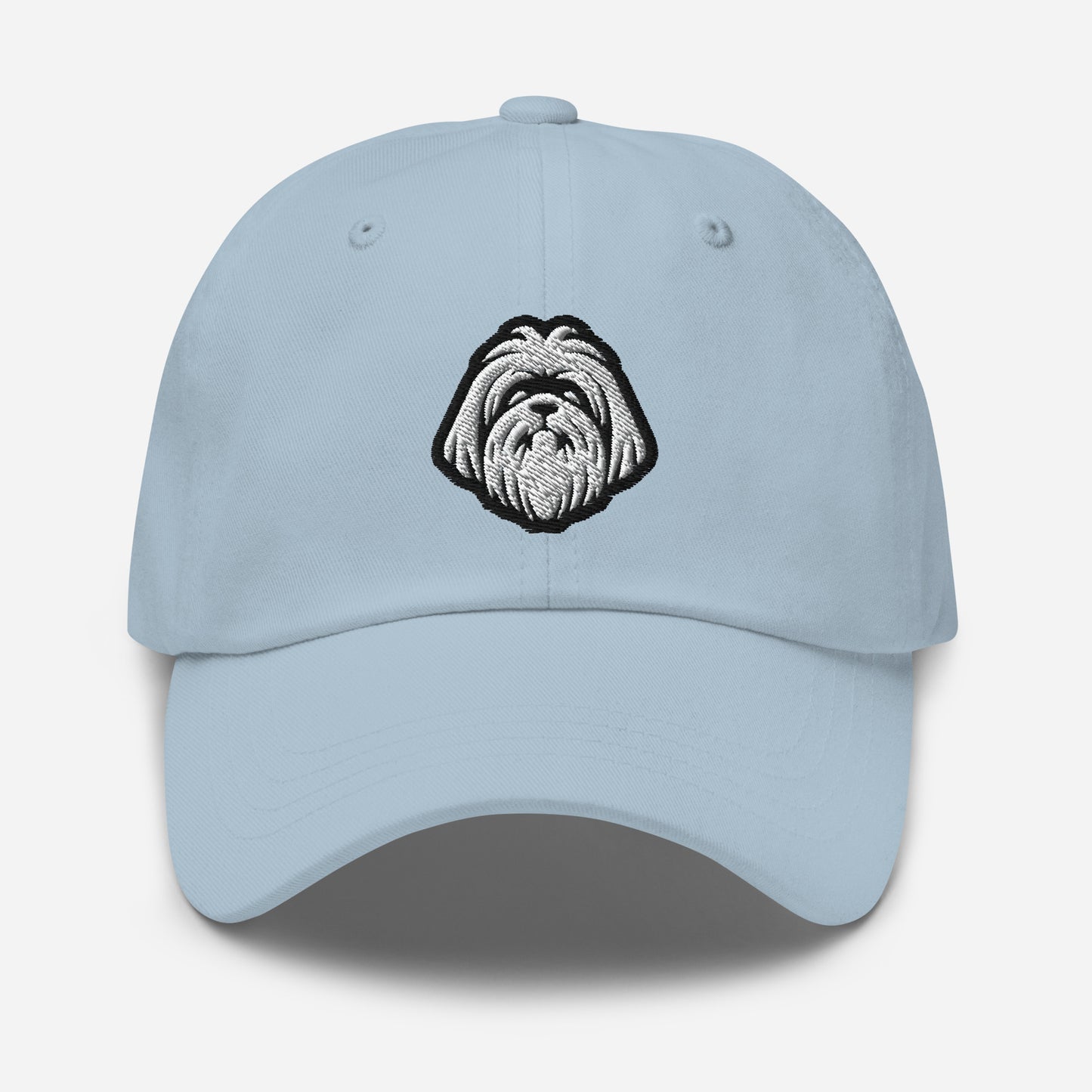 Shih Tzu Dad Hat in Black and White