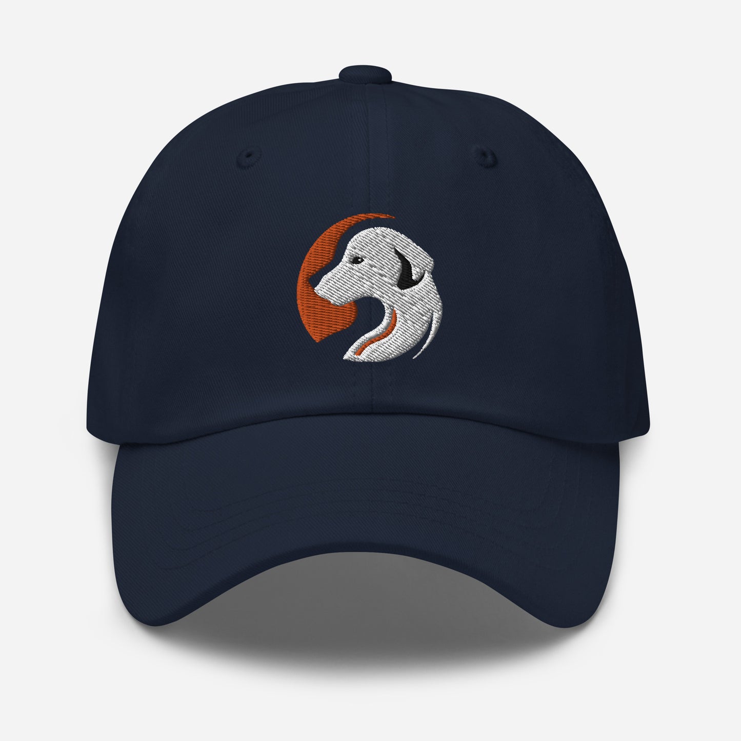 Labrador Retriever Dad Hat in Orange and White