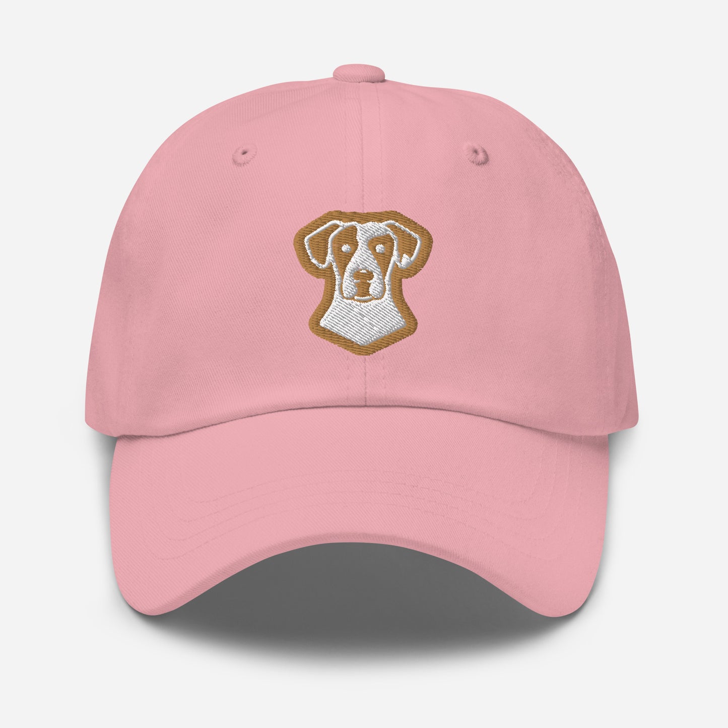 Great Dane Dad Hat in Gold and White