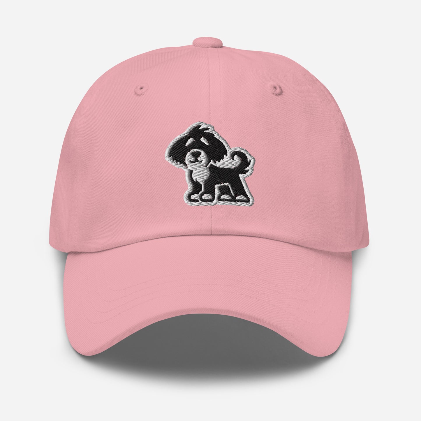 Cavapoo Dad Hat in Black and White