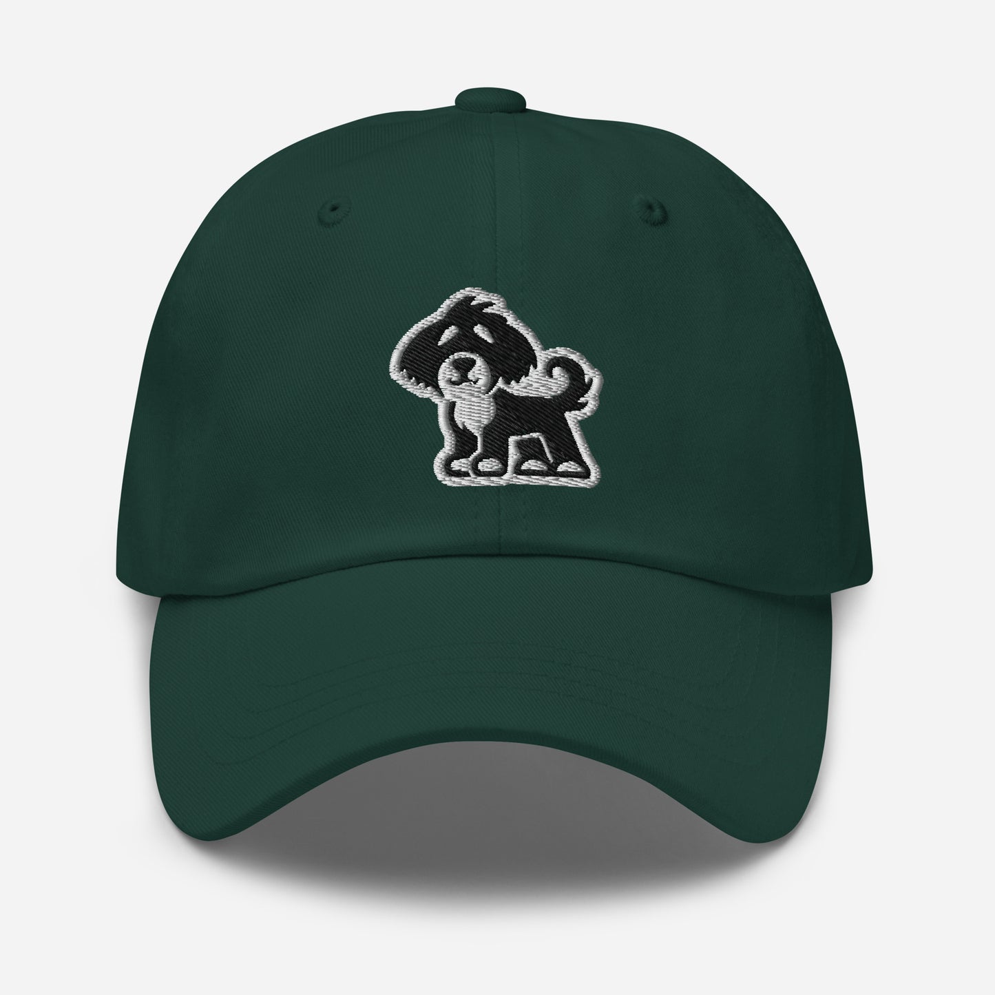 Cavapoo Dad Hat in Black and White