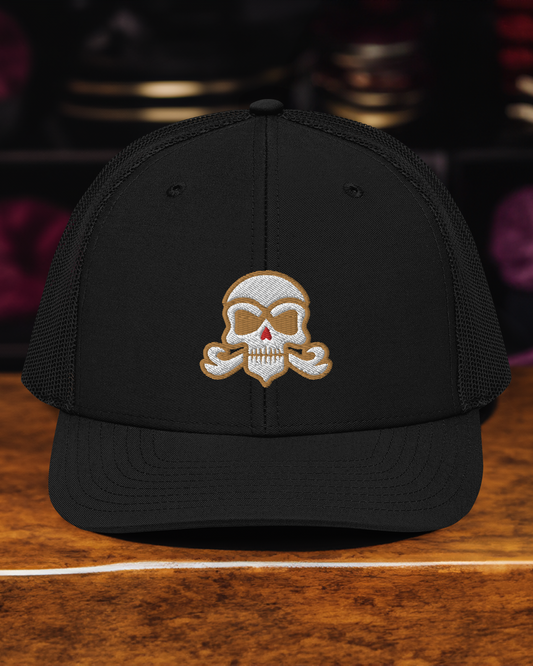 Skull & Crossbones Trucker Cap