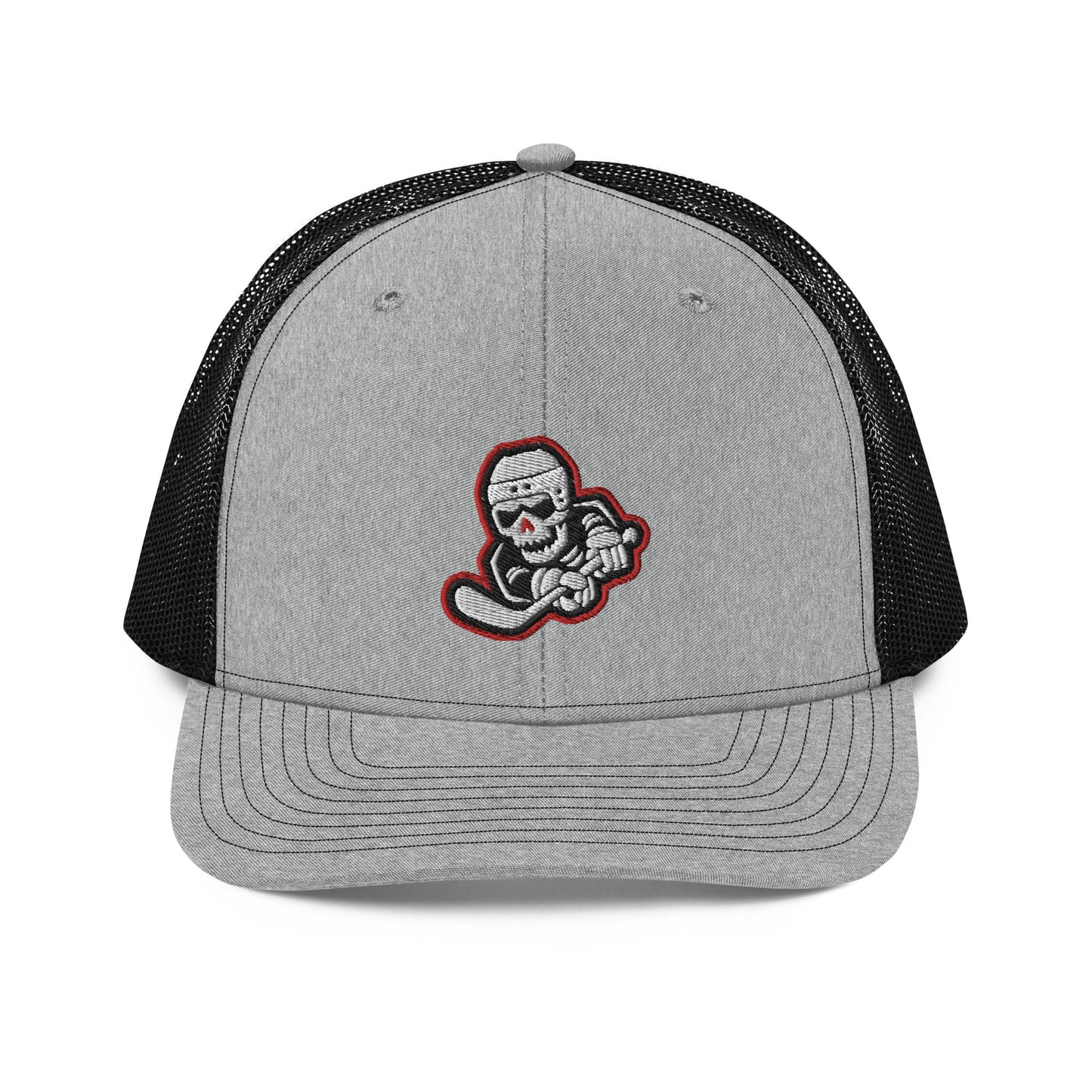 Skeleton Striker Premium Curved Brim Trucker Cap